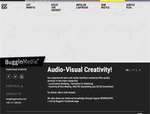 Tablet Screenshot of bugginmedia.com
